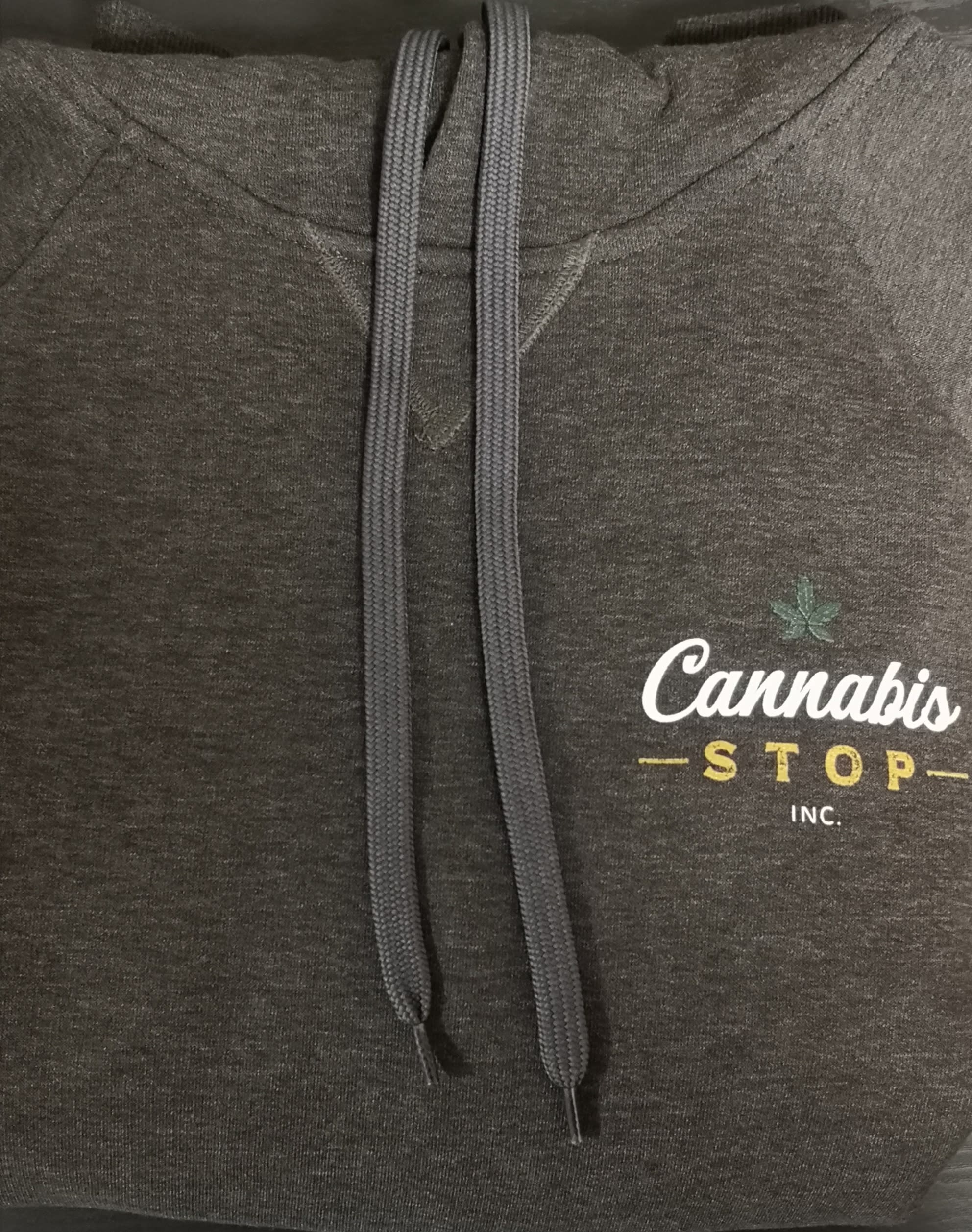 Cannabis Stop Inc. Hoodie Dark Grey - Cannabis Stop Inc. Hoodie Dark Grey Small