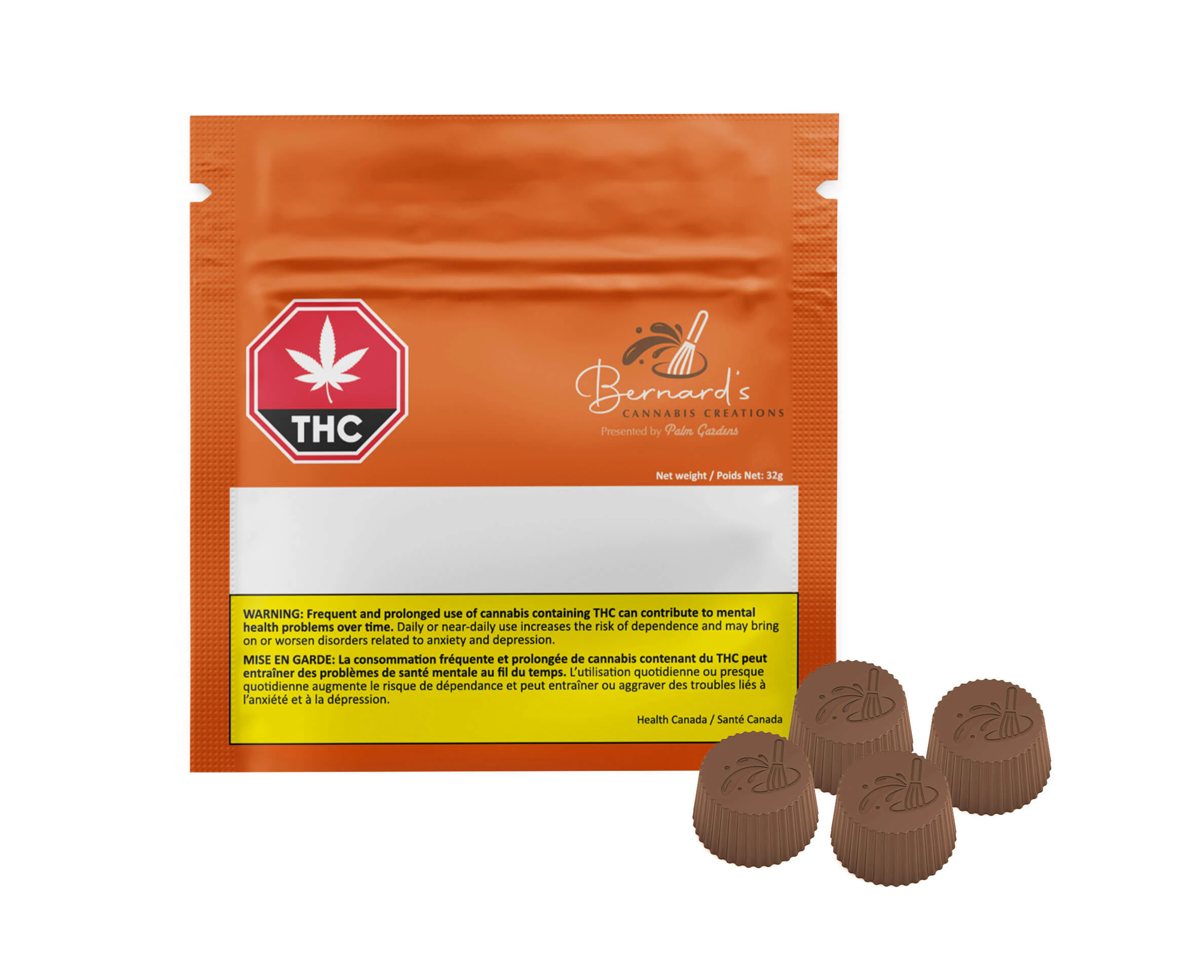 Bernard's Cannabis Creations - Pistachio 4 x 8g Butter Cups Main Image