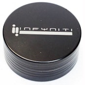Infyniti 2 Part Metal Grinder 56mm - Black