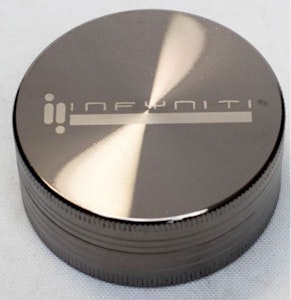 Buds Cannabis Store Guelph - Infyniti 2 Part Metal Grinder 56mm - Black Nickel