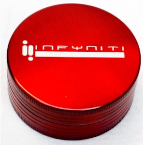 Buds Cannabis Store Guelph - Infyniti 2 Part Metal Grinder 56mm - Red