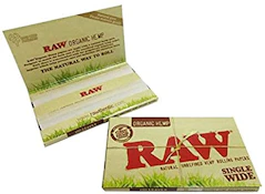 Raw Organic Single Wide Double Pull