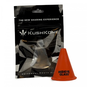Red Eye Glass - KushKone Universal Mouthpiece