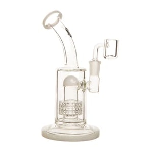 Smoke Arsenal - 8" Haute Ring Percolator Rig w/ Banger