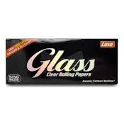 Luxe Glass King Size Clear Rolling Papers 