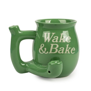 West Coast Gifts  - WCG - Wake n Bake Mug Pipe - Green