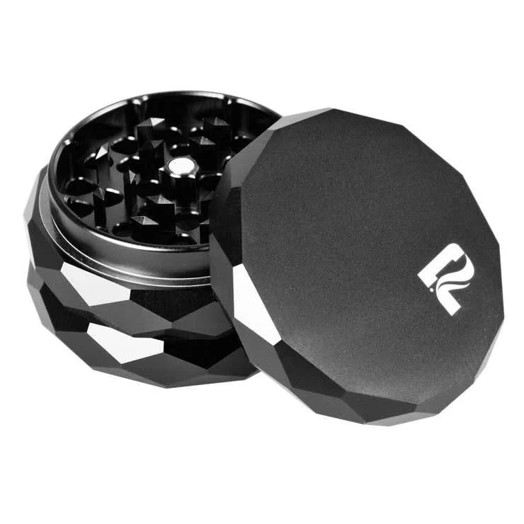 PULSAR - 2.25" DIAMOND FACETED GRINDER - BLACK Main Image