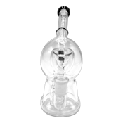 HEMPER - SNOW GLOBE BONG - BLACK - 7"
