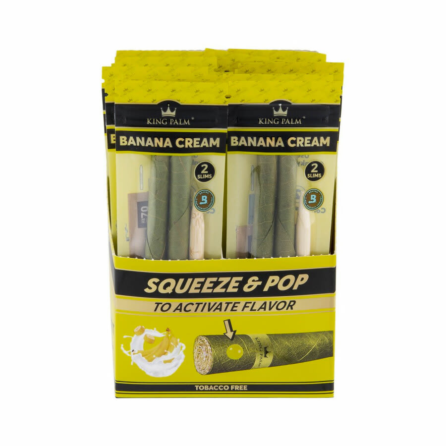 Banana Cream Slim Cones 2 Pack - King Palm
