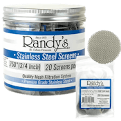 Randy's Stainless Steel Screens - 0.750" (3/4")