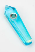 QUARTZ PIPE - BLUE CRYSTAL