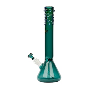 WCG Accessories - GEAR Premium 14" Tall Teal Beaker Tube W/Worked Top