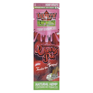 Juicy Jays - Terp-Enhanced Cherry Pie Hemp Wraps - JUICY JAYS