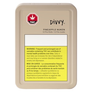 Divvy - Divvy - Pineapple Nuken 12 x 0.35g Pre-Rolls
