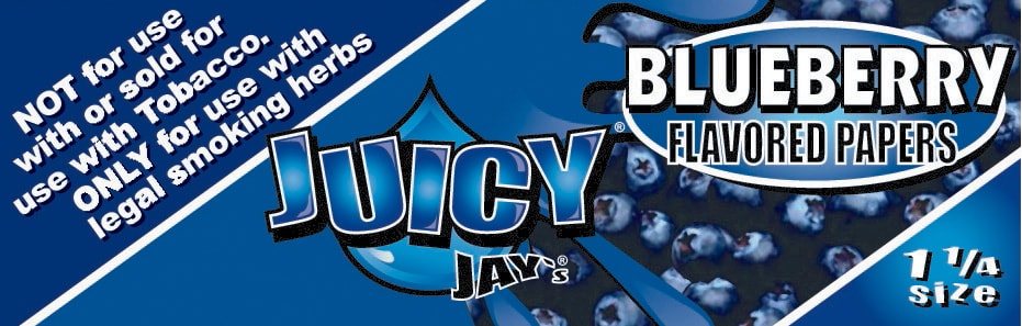 Blueberry 1 /1/4" Rolling Papers