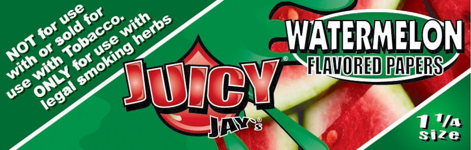 Juicy Jay's - Watermelon 1 /1/4" Rolling Papers
