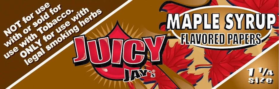Juicy Jay's - Maple Syrup 1 /1/4" Rolling Papers