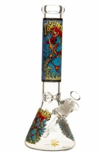 T CANN MGMT CORP - 14" Lady Cowboy Glass Bong