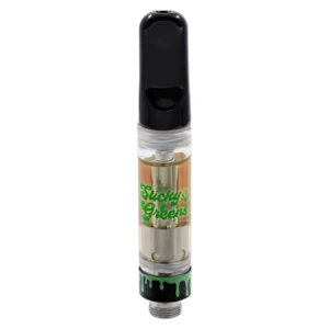 Sticky Greens - Sticky Greens Just Greens HIGH THC Liquid Diamonds 1g Prefilled Vape Cartridge