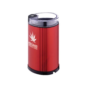 Herb Grinder - Party Size Electric Herb Grinder - Red