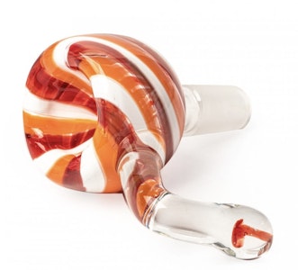 West coast.Gifts - Red Eye Glass Red & White 14mm Glass-On-Glass Carrera Pull-Out