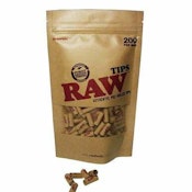 Raw Classic Pre-Rolled Tips Bag - 200ct