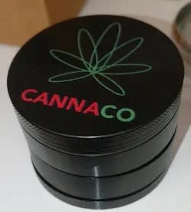 Cannaco - The Cannabis Company - Black 4 Piece Grinder