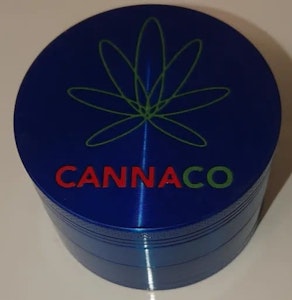 Cannaco - The Cannabis Company - Blue 4 Piece Grinder