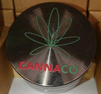 Cannaco - The Cannabis Company - Gun Metal 4 Piece Grinder