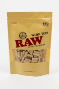 Raw pre-rolled Tips - 180  count Wide