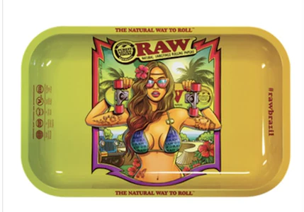 Smoke ardenal - Pineapple Express 2 Metal Rolling Tray - Small