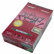 Juicy Jay's 1 1/4 Flavoured Paper's (Raspberry)