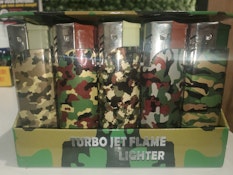 Coloured Jet Flame Lighter (Assorted prints)