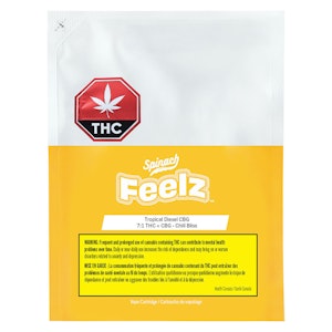 SPINACH FEELZ - Tropical Diesel CBG (Chill Bliss) 510 Thread Cartridge- SPINACH FEELZ - 510 Thread Cartridges