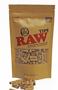 Raw - Raw pre-rolled Tips - 200 Count
