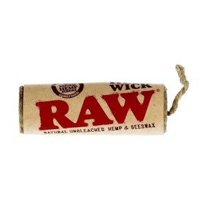 RAW - Raw Hemp Wick Pull Roll - 20ft / 6 meter
