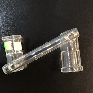 Unbranded - Glass Drop Down Thick 14mm Female to 18mm Female 90 Degree