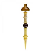 Gear Premium Blocked Bubble Carb cap and Point dabber- various colours