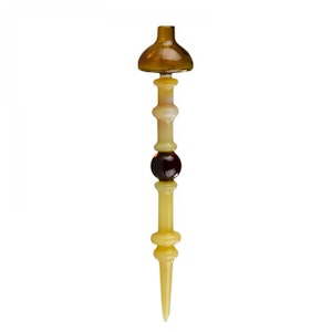 GEAR PREMIUM - Gear Premium Blocked Bubble Carb cap and Point dabber- various colours