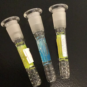 GEAR PREMIUM - Gear Glass downstems Various Sizes - Gear Glass downstems Various Sizes- 1" 6 slit open end