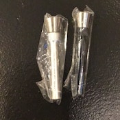 Metal bowl/stem for grommet acrylic bong- 2.5" Stainless steel