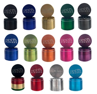 Piranha - Piranha 2.5" 4-Piece Grinder - Gold