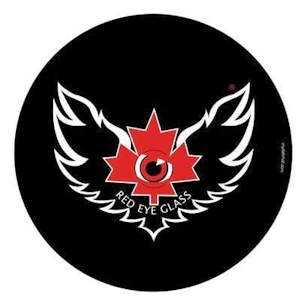 Red Eye Glass - My Dab Mat - My Dab Mat - Red Eye Glass