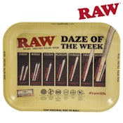 RAW Daze of the Week Rolling Tray - Large