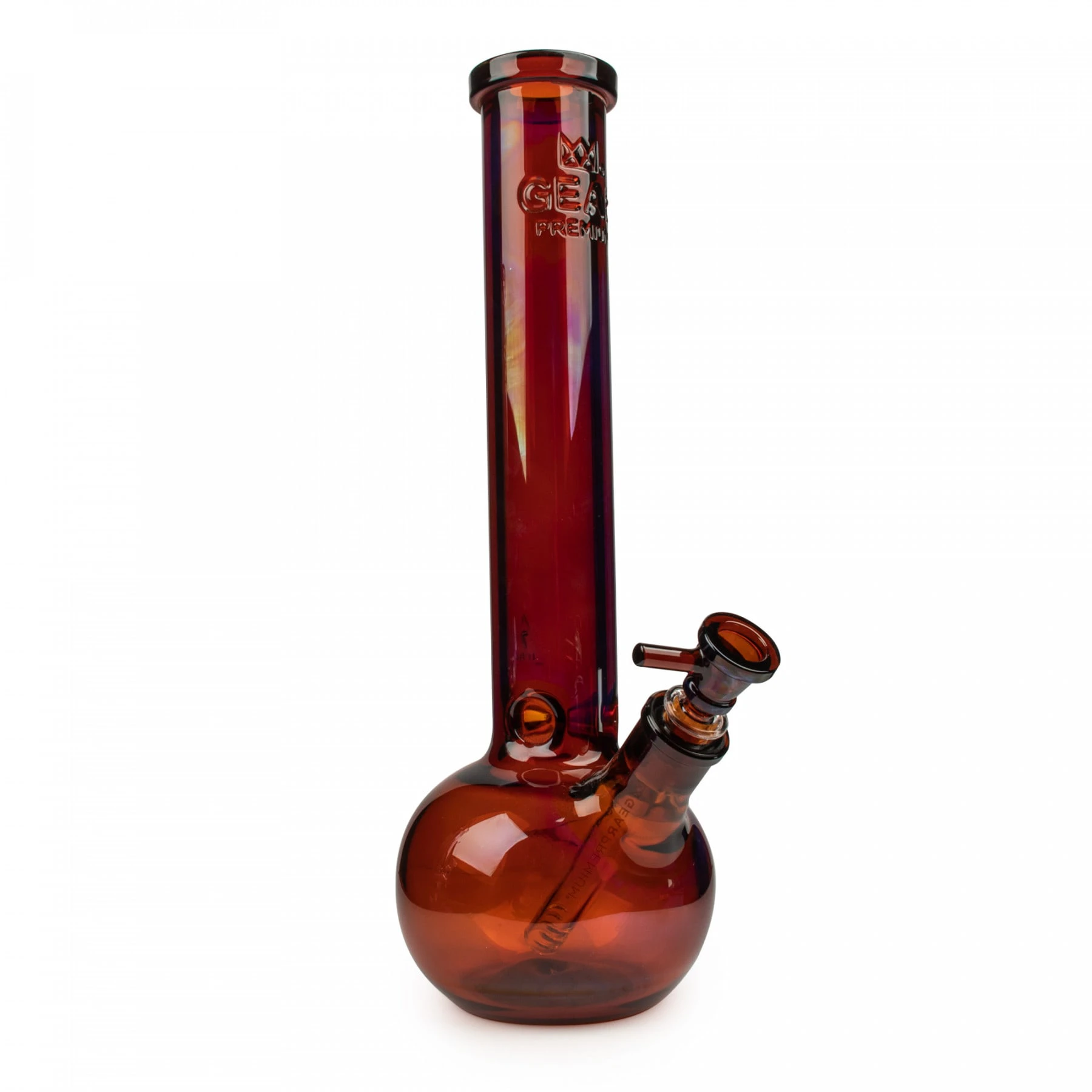 GEAR PREMIUM - Gear Premium - 15" 7mm Thick Bubble Tube W/Debossed Logo - Amber Main Image