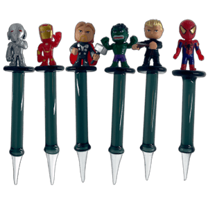 INHAL'NATION - GLASS DAB TOOL - CHARACTER TOPS