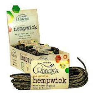 SMOKEHOUSE - Randy's All Natural Hempwick 12.5ft