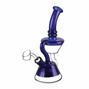 7" Double Cup Recycler Dab Rig by Pulsar