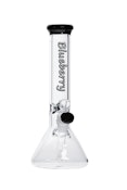 11" Blueberry beaker - black