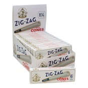 Zig Zag White Cones | 6 Pack